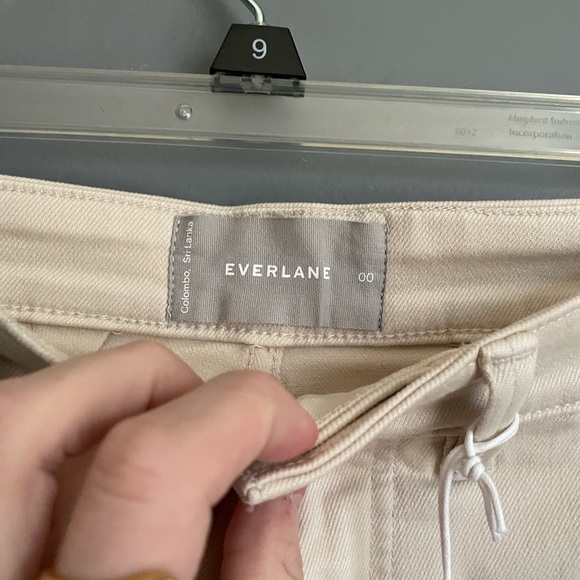 Everlane The Straight Leg Crop Jeans in Stone Size 00 - Picture 5 of 5
